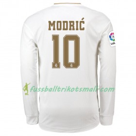 Fußballtrikots Real Madrid Luka Modrić 10 2019-2020 Langarm Heimtrikotsatz kaufen